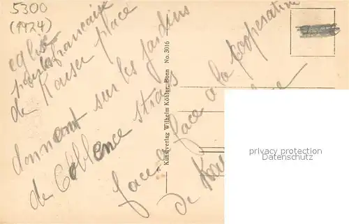 AK / Ansichtskarte Bonn_Rhein Evangelische Kirche Bonn_Rhein