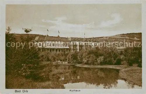 AK / Ansichtskarte Bad_Orb Kurhaus Heilbad im Spessart Bad_Orb