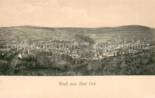 AK / Ansichtskarte Bad_Orb Panorama Heilbad im Spessart Bad_Orb