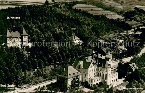AK / Ansichtskarte Bad_Soden Salmuenster Kurhaus Original Fliegeraufnahme Bad_Soden Salmuenster