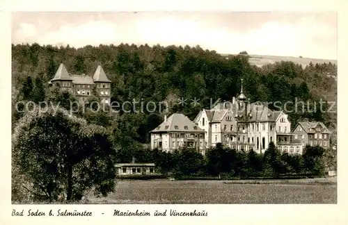AK / Ansichtskarte Bad_Soden Salmuenster Marienheim und Vincenzhaus Bad_Soden Salmuenster