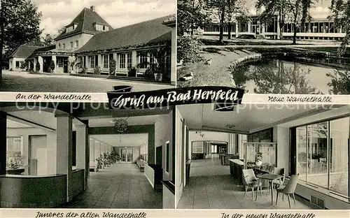 AK / Ansichtskarte Bad_Hersfeld Wandelhalle Innenansichten Bad_Hersfeld