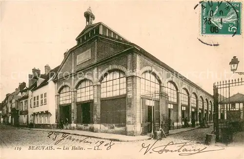 AK / Ansichtskarte Beauvais_60 Les Halles 