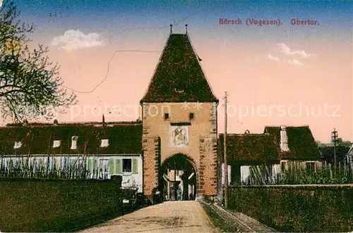 AK / Ansichtskarte Boersch_Boersch Obertor 