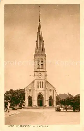 AK / Ansichtskarte Le_Russey Eglise Le_Russey