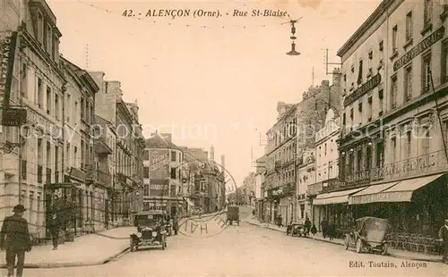 AK / Ansichtskarte Alencon_61 Rue St Blaise 