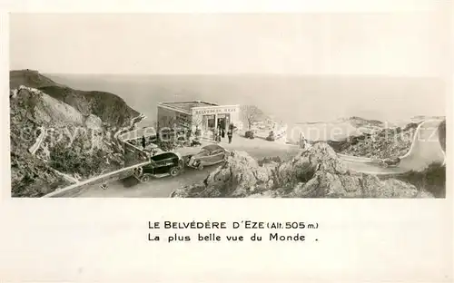 AK / Ansichtskarte Eze_06 Le Belvedere dEze La plus belle vue du Monde 
