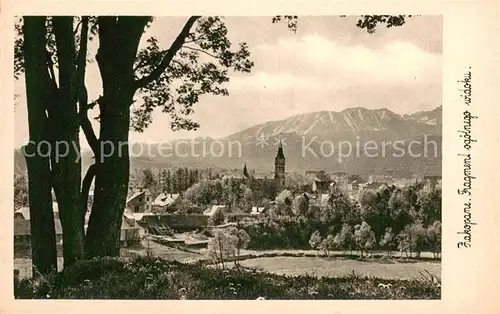 AK / Ansichtskarte Zakopane Fragment sgolnego widoku Zakopane