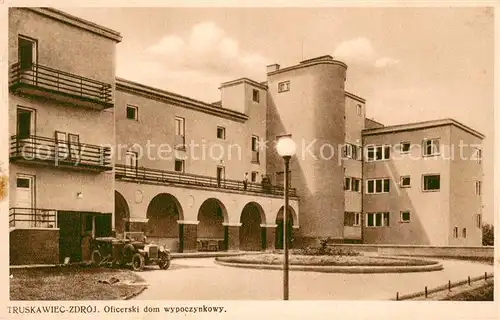 AK / Ansichtskarte Truskawiec Oficerski dom wypoczynkowy Truskawiec