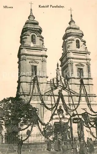 AK / Ansichtskarte Mlawa_Mielau_Ostpreussen Kosciot Parafialny 