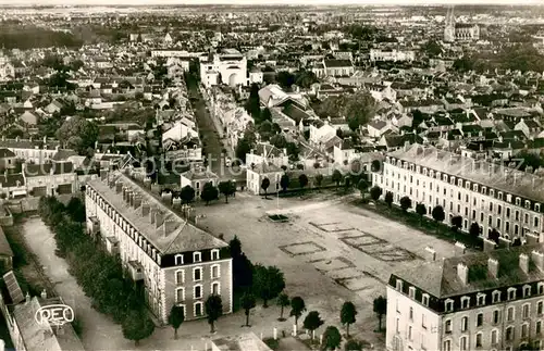 AK / Ansichtskarte Chateauroux les Alpes Vue aerienne Caserne Bertrand Rue de la Republique Chateauroux les Alpes