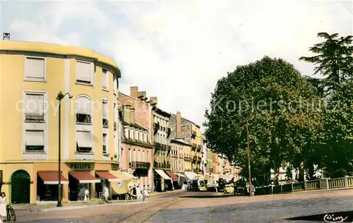 AK / Ansichtskarte Roanne_42 Les Promenades et Rue Alsace Lorraine 