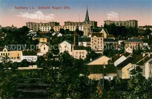 AK / Ansichtskarte Saarburg_Lothringen_Sarrebourg_57 Stadtansicht 