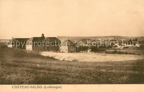 AK / Ansichtskarte Chateau Salins_57 Panorama 