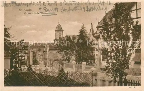 AK / Ansichtskarte St Avold_57 Klosterstrasse 