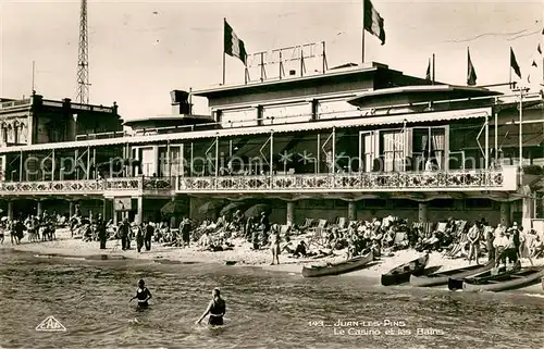 AK / Ansichtskarte Juan les Pins Le Casino et les Bains Juan les Pins