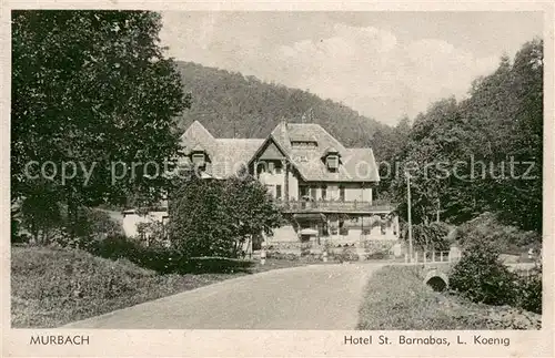AK / Ansichtskarte Murbach_Elsass Hotel St Barnabas Murbach Elsass