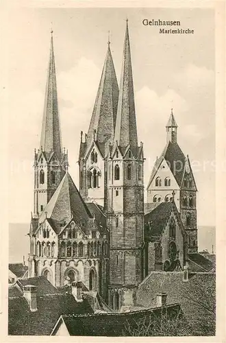 AK / Ansichtskarte Gelnhausen Marienkirche Gelnhausen