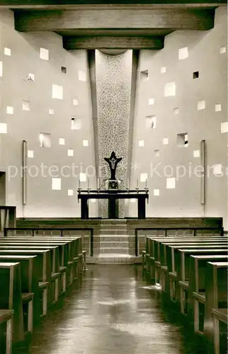 AK / Ansichtskarte Gelnhausen Katholische Kirche Innenansicht Gelnhausen