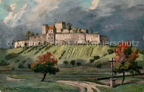 AK / Ansichtskarte Lichtenberg_Burg Ansicht der Burg Lichtenberg Burg