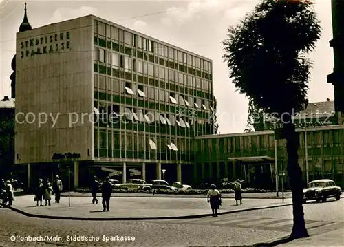 AK / Ansichtskarte Offenbach_Main Staedtische Sparkasse Offenbach Main