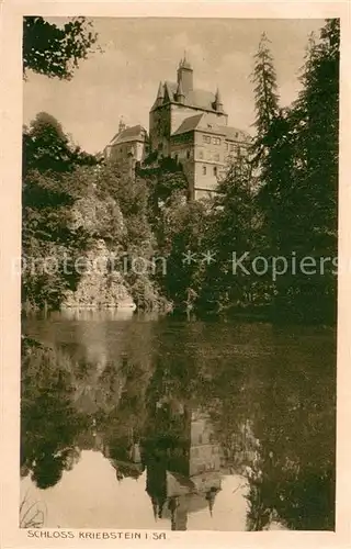 AK / Ansichtskarte Kriebstein Schloss Kriebstein Kriebstein