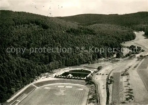 AK / Ansichtskarte Michelstadt Stadion mit Blick zum Bundeslagerplatz des CVJM Michelstadt