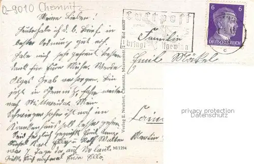 AK / Ansichtskarte Chemnitz Schlossteich mit Schlosskirche Lipperbrunnen Schlossteich Gaststaette Chemnitz