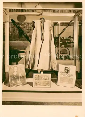 AK / Ansichtskarte Offenbach_Main Deutsches Ledermuseum Lederkoller Albrecht von Wallenstein Offenbach Main