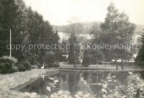 AK / Ansichtskarte Frielingsdorf Pension Berger Scheelermuehle Teich Frielingsdorf