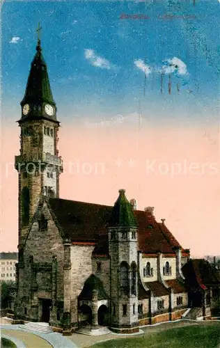 AK / Ansichtskarte Zwickau_Sachsen Lutherkirche Feldpost Zwickau Sachsen