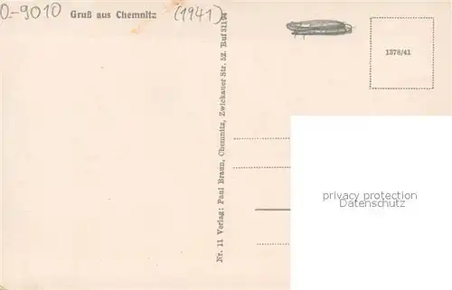 AK / Ansichtskarte Chemnitz Rathaus Schlossteich Leuchtspringbrunnen Chemnitz