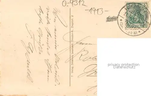 AK / Ansichtskarte Oberwiesenthal_Erzgebirge Gesamtansicht Oberwiesenthal Erzgebirge