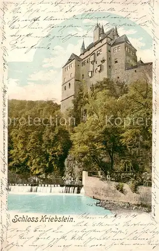 AK / Ansichtskarte Kriebstein Schloss Kriebstein Kriebstein