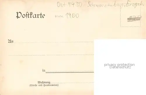 AK / Ansichtskarte Schwarzenberg_Erzgebirge Schloss Schwarzenberg Schwarzenberg Erzgebirge