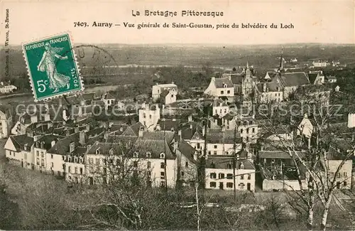 AK / Ansichtskarte Auray_56 Vue generale de Saint Goustan prise du belvedere du Loch 