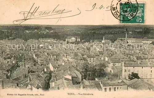 AK / Ansichtskarte Toul_54 Vue generale 