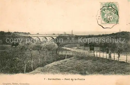 AK / Ansichtskarte Cormeilles_Eure Pont de la Frette Cormeilles_Eure