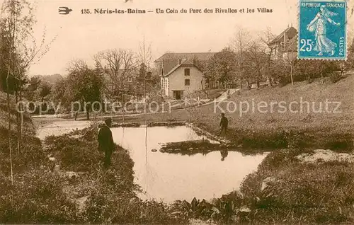 AK / Ansichtskarte Neris les Bains_03 Un Coin du Parc des Rivalles et les Villas 