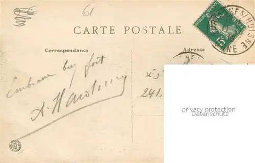 AK / Ansichtskarte Mortagne au Perche Vue generale Mortagne au Perche