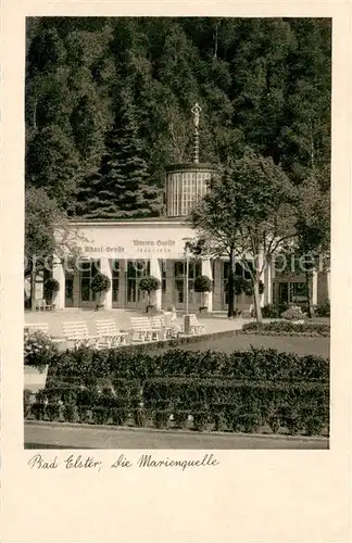 AK / Ansichtskarte Bad_Elster Marienquelle Bad_Elster