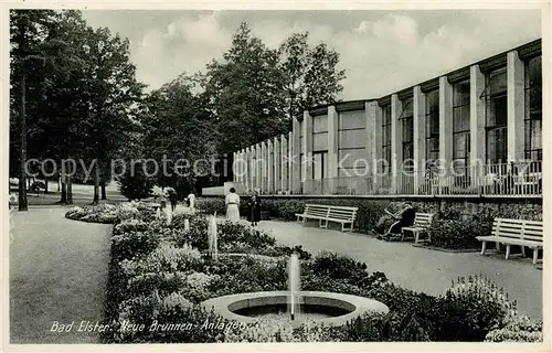 AK / Ansichtskarte Bad_Elster Brunnen Anlagen Bad_Elster