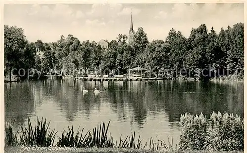 AK / Ansichtskarte Bad_Elster Gondelteich Bad_Elster