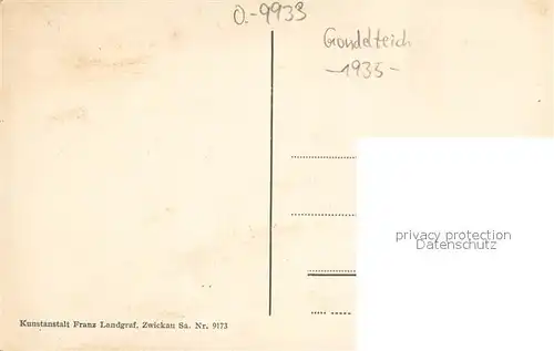 AK / Ansichtskarte Bad_Elster Gondelteich Bad_Elster