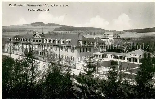 AK / Ansichtskarte Brambach_Bad Radium Kurhotel Brambach_Bad