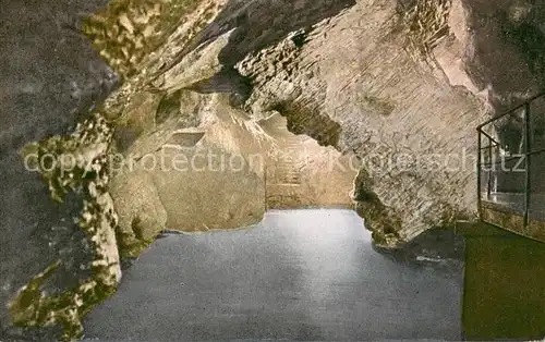 AK / Ansichtskarte Syrau_Vogtland Drachenhoehle Grosser See Syrau_Vogtland