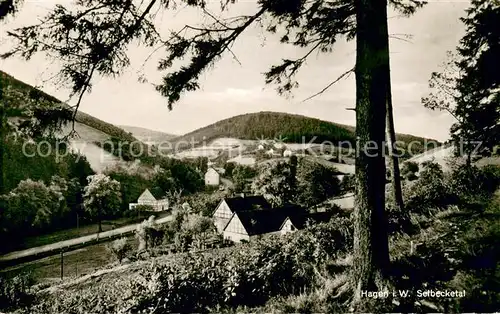 AK / Ansichtskarte Hagen_Westfalen Selbecketal Fachwerkhaeuser Hagen_Westfalen