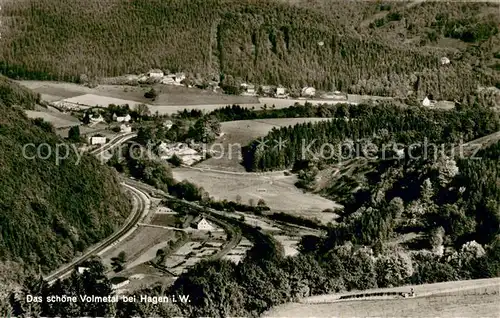 AK / Ansichtskarte Hagen_Westfalen Volmetal von Oben Hagen_Westfalen