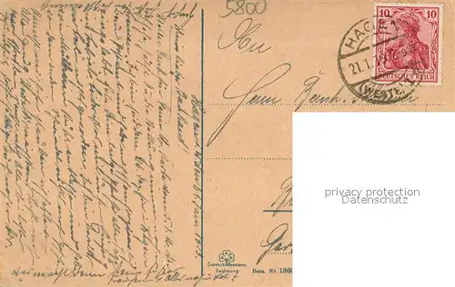 AK / Ansichtskarte Hagen_Westfalen Park am Schwanenteich im Stadtgarten Hagen_Westfalen