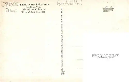 AK / Ansichtskarte Priorei 1000 jaehrige Priorlinde Gaststaette Priorei